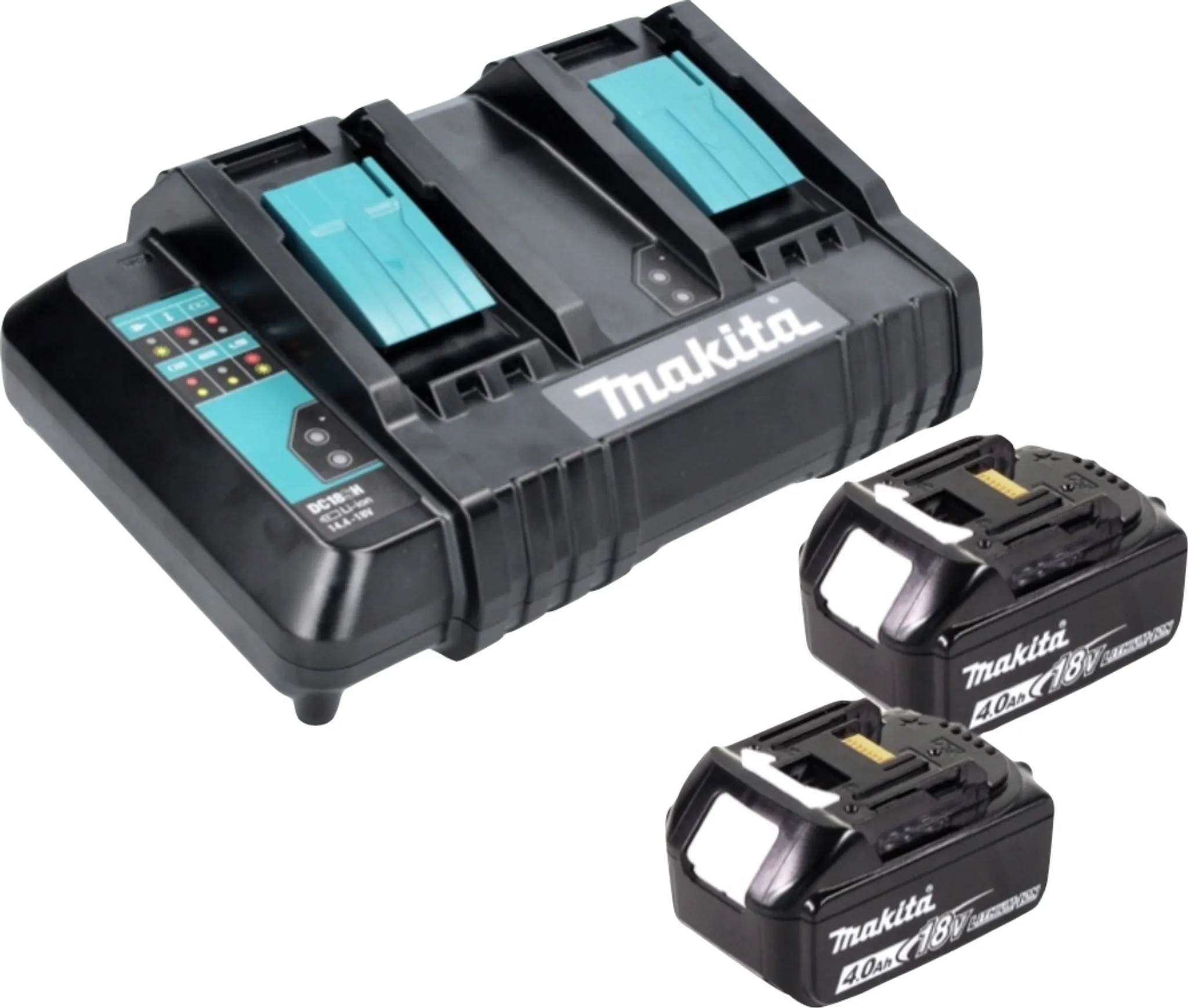 Makita Akku Rasenmäher Gartengeräte DLM382CM2 36 Volt 2 Akkus 4 Ah Schnittbreite 38 cm für Gartenpflege – Bild 4