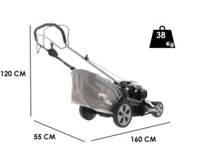 CastelGarden XS 55 HV - 4 in 1-Rasenmäher - 53 cm Schnittbreite - Honda GCVx 200-Motor