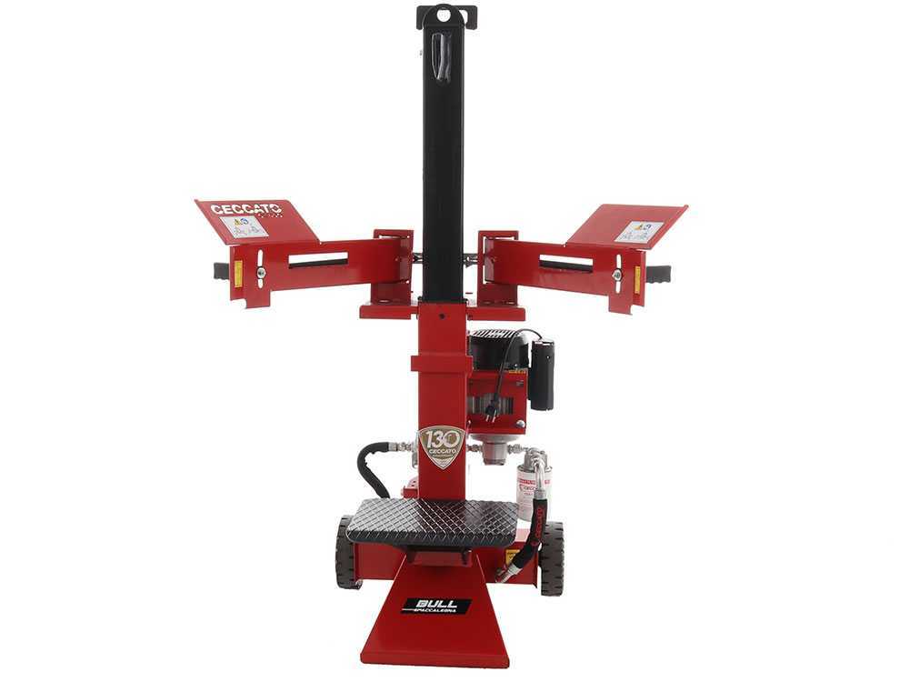 Ceccato BULL SPLE 8L - Stehender einphasiger Elektro Holzspalter - 8 Tonnen - Hub 540 mm – Bild 2