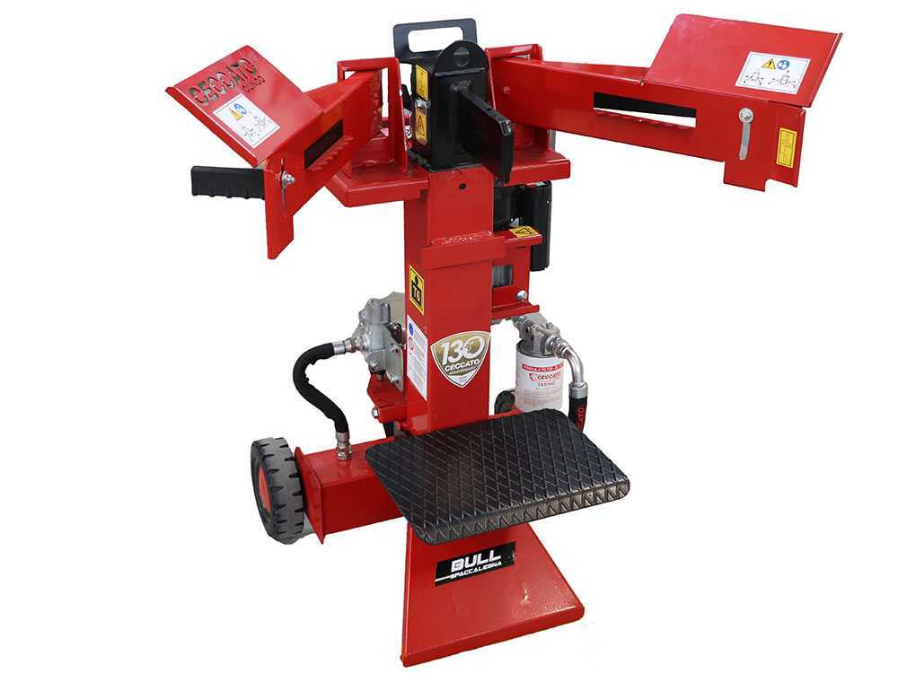 Ceccato BULL SPLE 8L - Stehender einphasiger Elektro Holzspalter - 8 Tonnen - Hub 540 mm – Bild 4