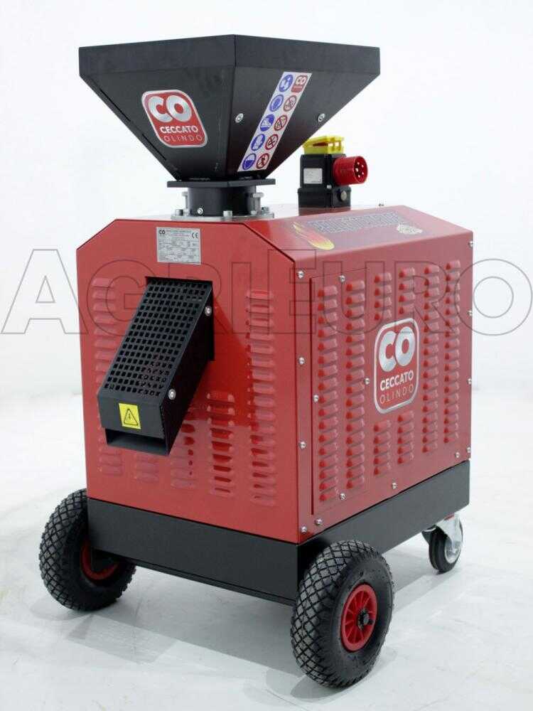 Ceccato Olindo Pelletpresse 5,5 PS - 400V - Für die Herstellung von Pellet für die Heizung
