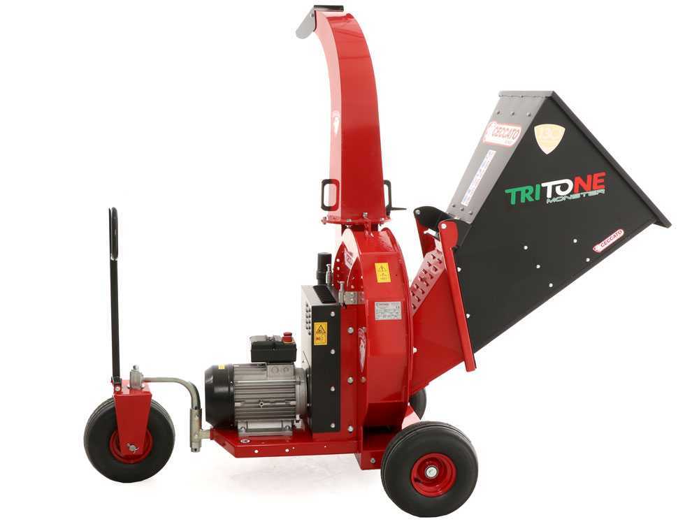 Ceccato Olindo Tritone Monster Electric - Elektro Häcksler - 400V - 12,5 PS – Bild 2