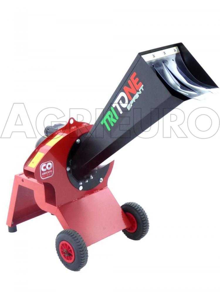 Ceccato Tritone Bio Sprint - Häcksler mit Elektromotor 2200 W – Bild 2