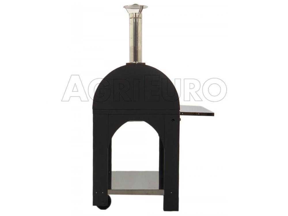 Cibus Red Holzbackofen für den Außenbereich - Backkapazität 2 Pizzas – Bild 2