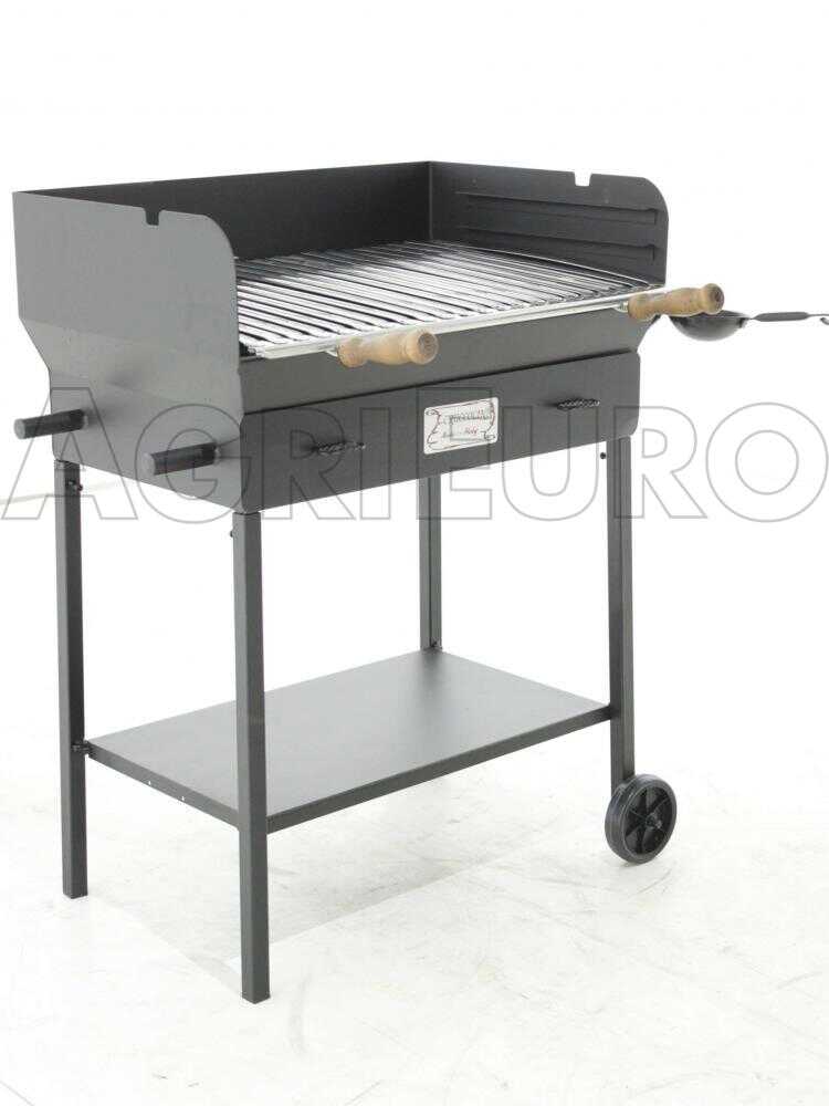 Cruccolini Festa - Holzkohlegrill - 69x45 - aus schwerem Stahl – Bild 2