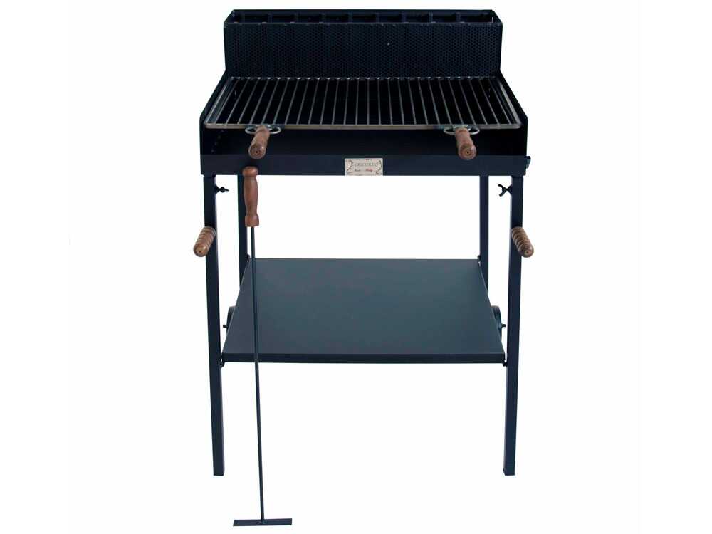 Cruccolini Fuocone Oliveto Maxi - Handgefertigter Grill aus Eisen für Holz und Kohle – Bild 2