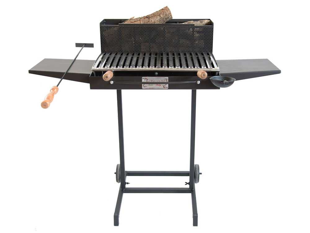 Cruccolini Pisa - Handwerklicher Holz- und Holzkohlegrill – Bild 2