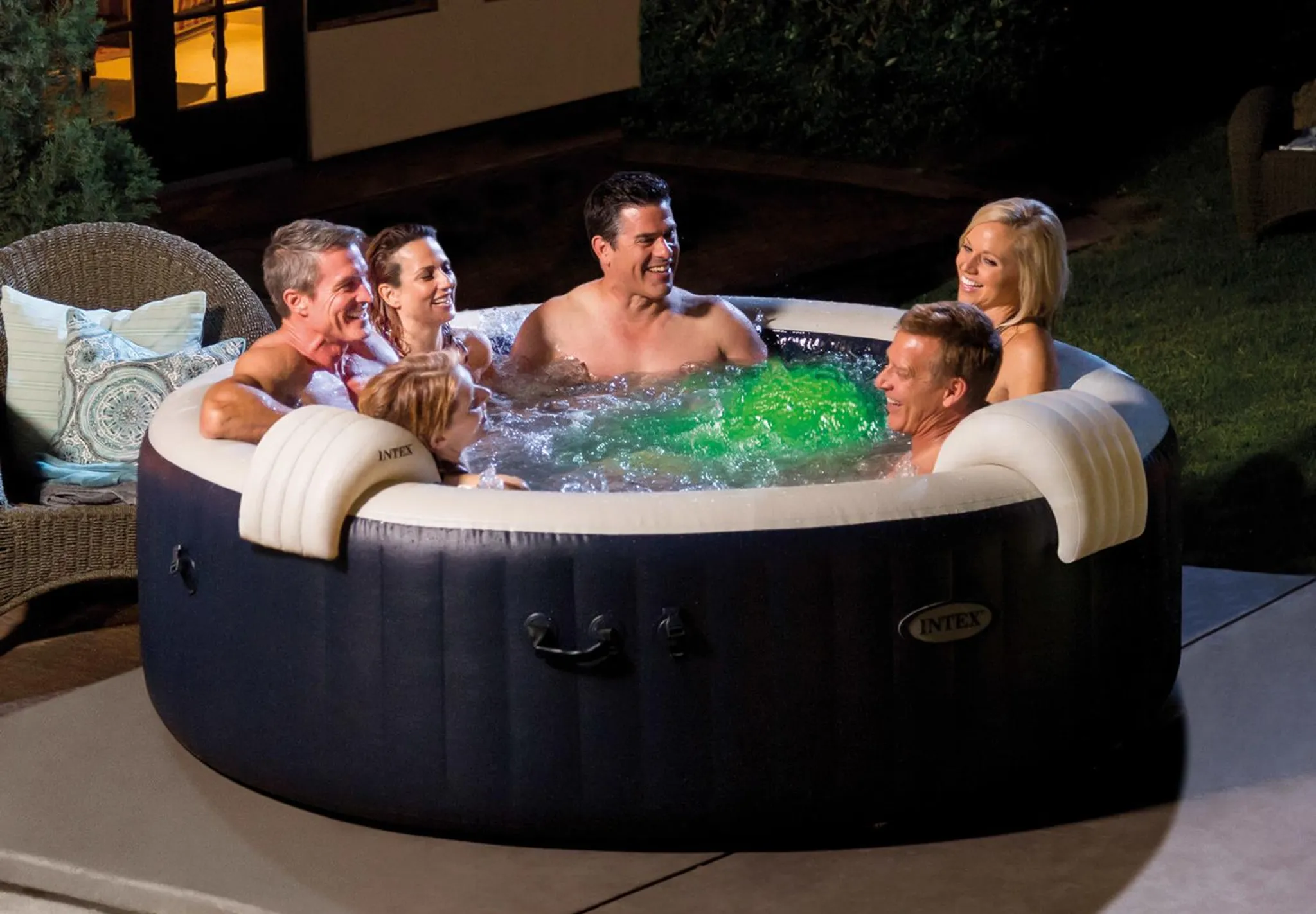 IntEx purespa navy aufblasbares Spa – Bild 5