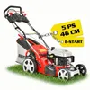 HECHT 5484 SXE Rasenmäher Benzin | mit Antrieb | Elektrostart | 46 cm Schnittbreite | 5 PS | 5in1 | 60L Fangkorb