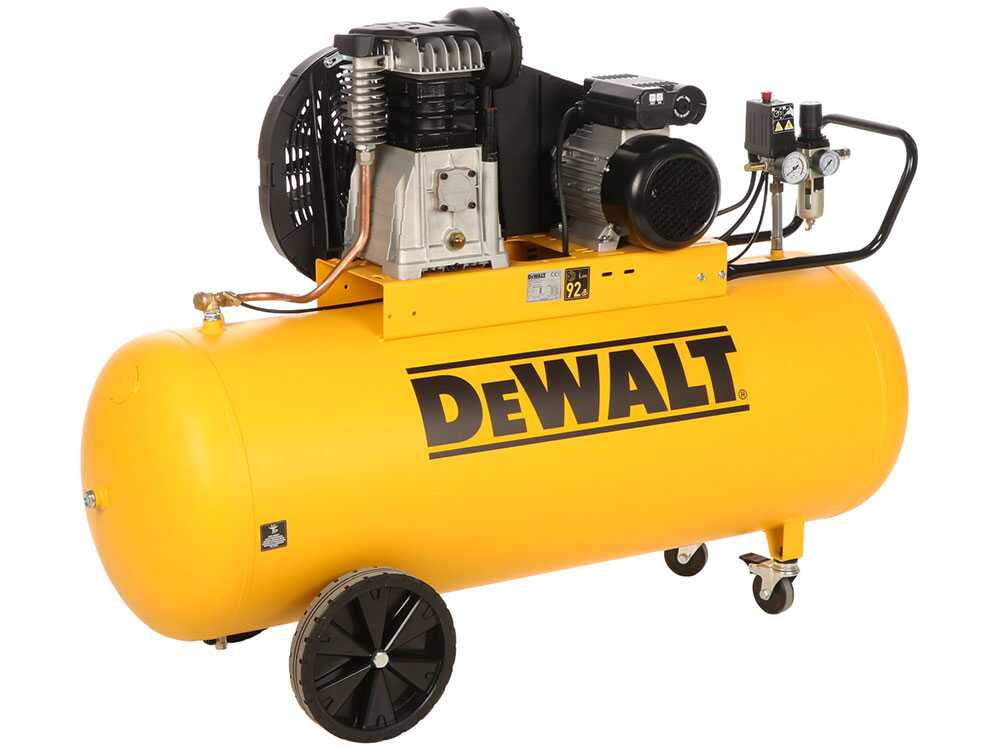 DeWalt DXCMB3M200HE – Einphasiger elektrischer Riemen-Kompressor – 3-PS-Motor – 200 Liter – Bild 2