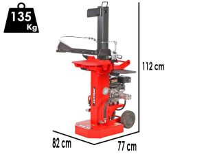 Docma SF80 Rapid Benz Loncin G200F - Benzin Holzspalter - stehend