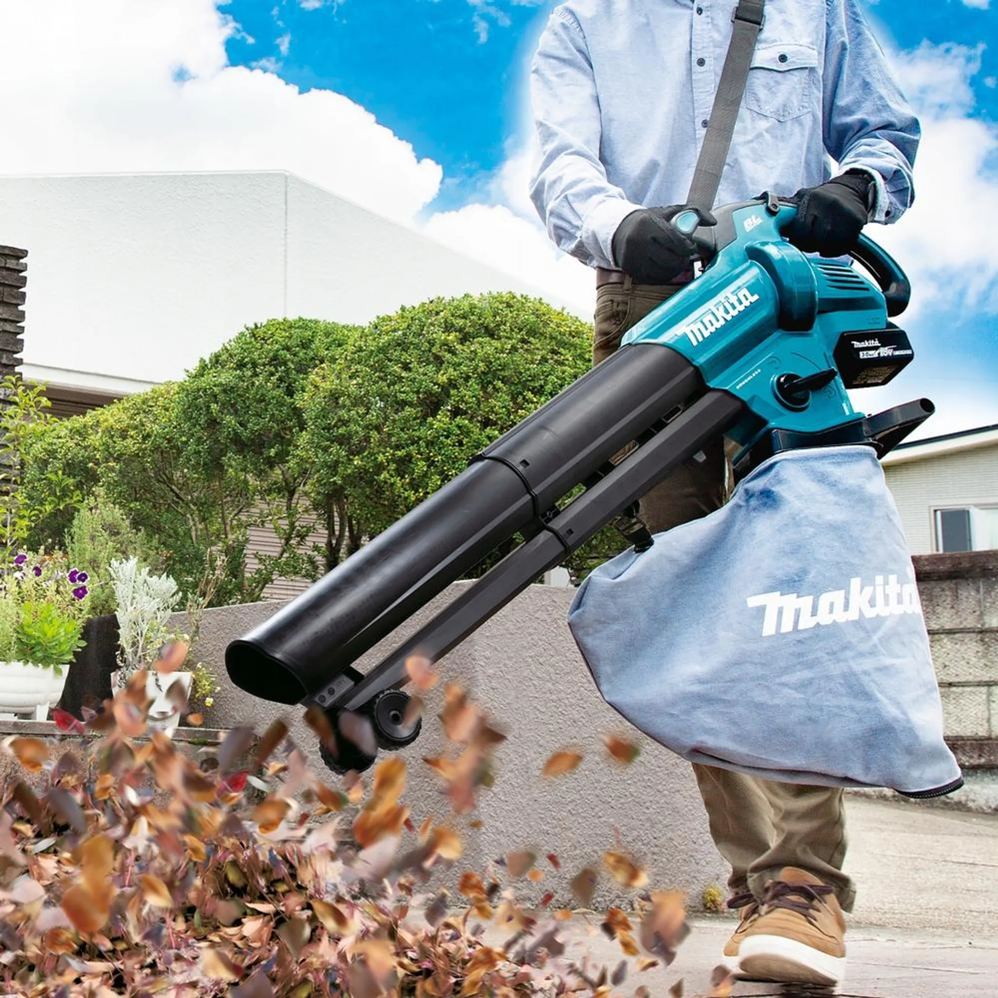 Makita DUB187T001 Akku-Gebläse inkl. Akku & Ladestation – Bild 5