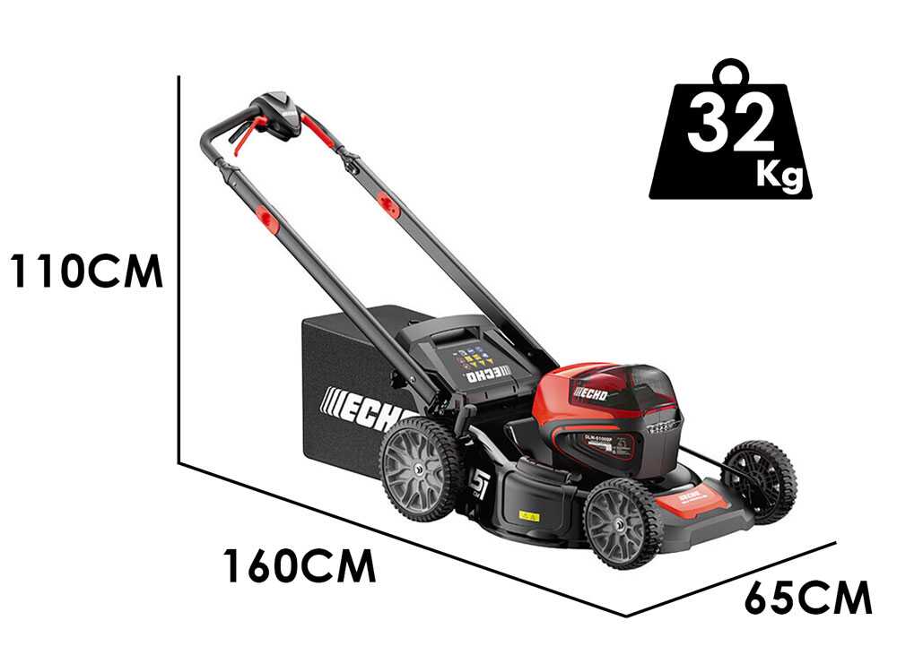 Echo DLM 5100 SP - SOLO - Akku-Rasenmäher - Schnittbreite 51 cm - für 56V/5Ah - OHNE AKKU UND LADEGERÄT – Bild 2