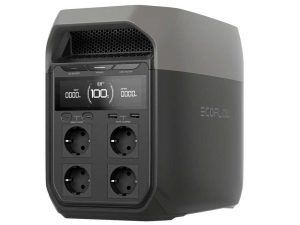 EcoFlow Delta 3 – tragbare PowerStation / Akku – 1.800 W – 1.024 Wh / 51.2V