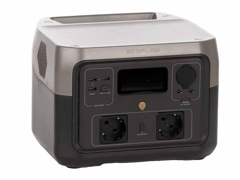 EcoFlow River 2 MAX - Tragbare Powerstation - 500W - 512Wh/25.6V – Bild 2