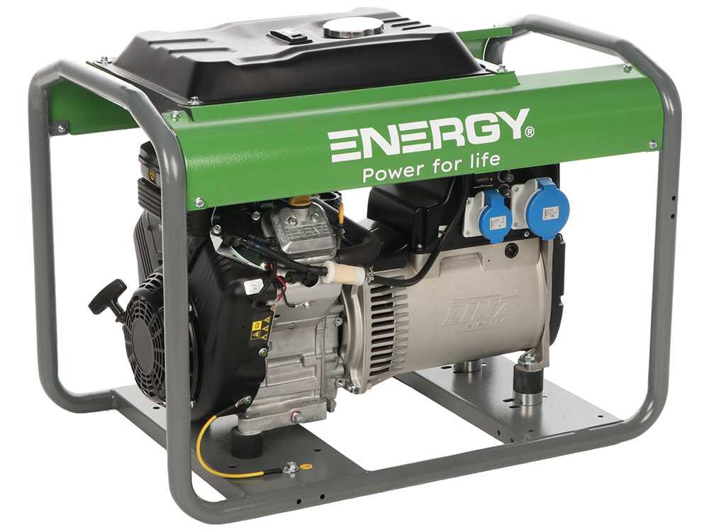 Energy EY-10MB AVR - Benzin-Stromgenerator 8 kW - Dauerleistung 7,2 Einphasig – Bild 2
