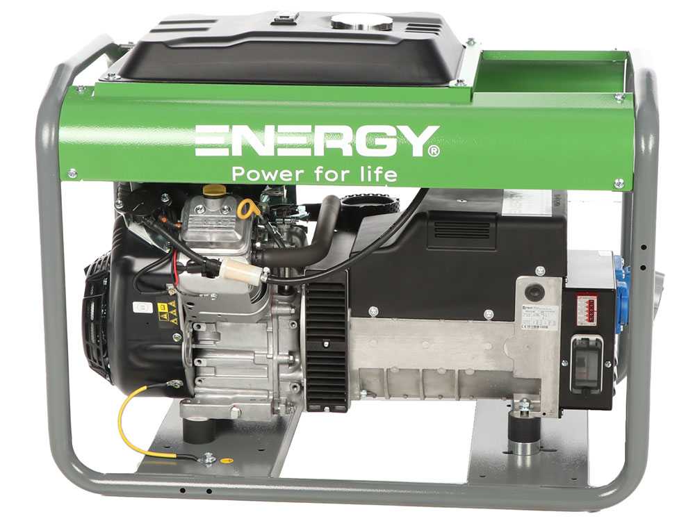 Energy EY-12MB AVR - Benzin-Stromgenerator mit AVR 9,5 kW - Dauerbetrieb 8,5 Einphasig – Bild 2