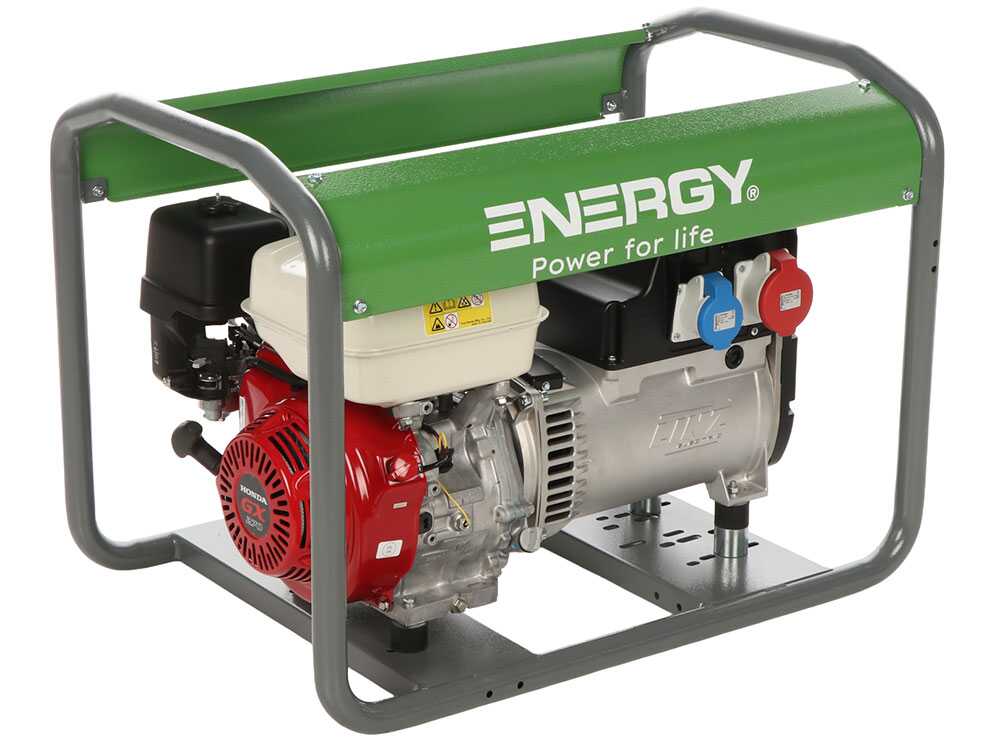 Energy EY-5,5TB - Benzin-Stromgenerator 4,1 kW - Dauerleistung 3,6 Dreiphasig – Bild 2