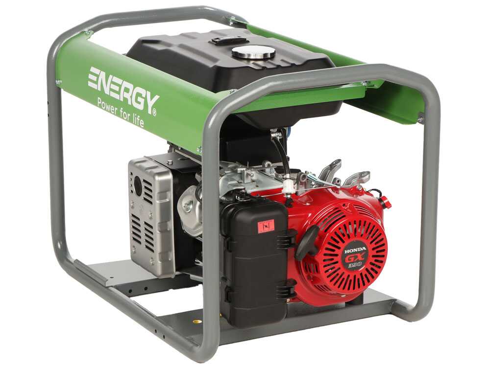 Energy EY-7TB AVR - Benzin-Stromgenerator mit AVR 6 kW - Dauerleistung 5,4 Dreiphasig – Bild 2
