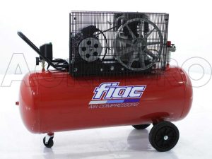 FIAC AB 300/598 – Drehstrombetriebener Elektroluftkompressor mit Riemenantrieb – 5,5-PS-Motor – 270 Liter