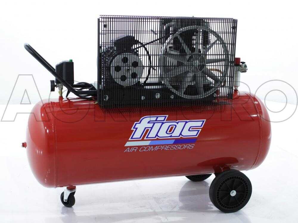 FIAC AB 300/598 – Drehstrombetriebener Elektroluftkompressor mit Riemenantrieb – 5,5-PS-Motor – 270 Liter