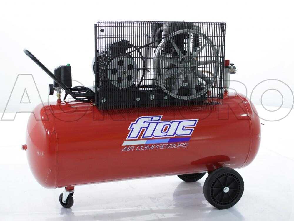 FIAC AB 300/598 – Drehstrombetriebener Elektroluftkompressor mit Riemenantrieb – 5,5-PS-Motor – 270 Liter – Bild 4
