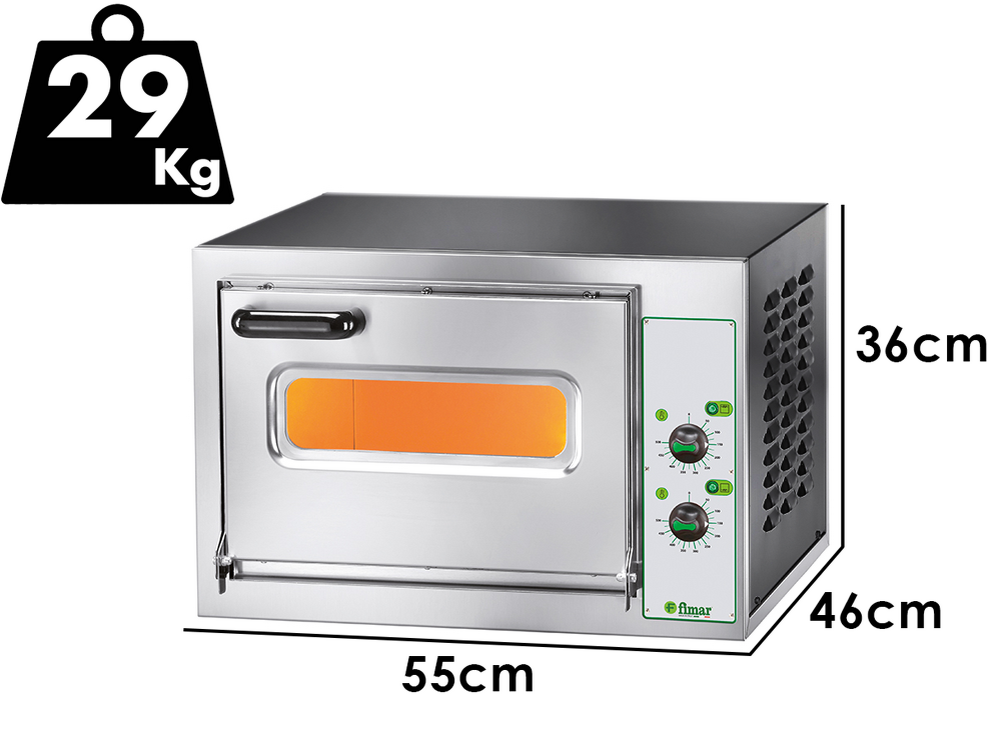 Fimar MICROV18C – Elektro-Pizzaofen – 2200 W