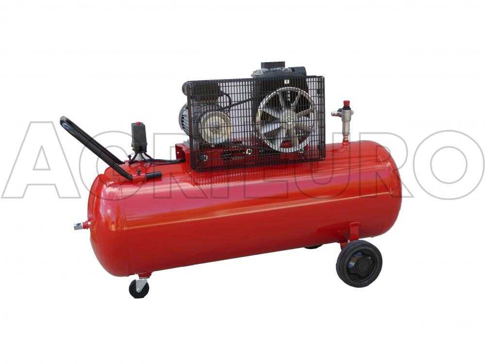 FINI ADVANCED MK 103-200-3M - Elektrischer Kompressor 230V - Riemenantrieb - 3PS – Bild 3