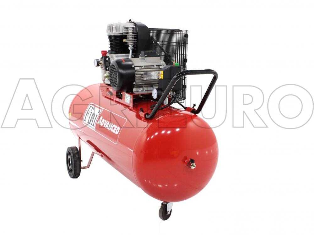 FINI ADVANCED MK 113-200-4 - Elektrischer Kompressor mit Riemenantrieb - 400V - Motor 4 PS - 200 Lt