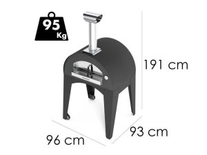 Fontana Capri - Holzbackofen für den Außenbereich