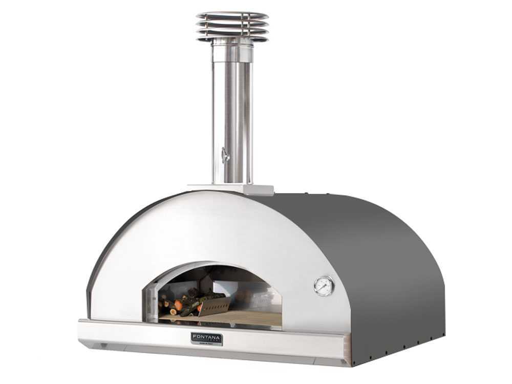 Fontana Marinara - Holzbackofen - Anthrazit – Bild 2