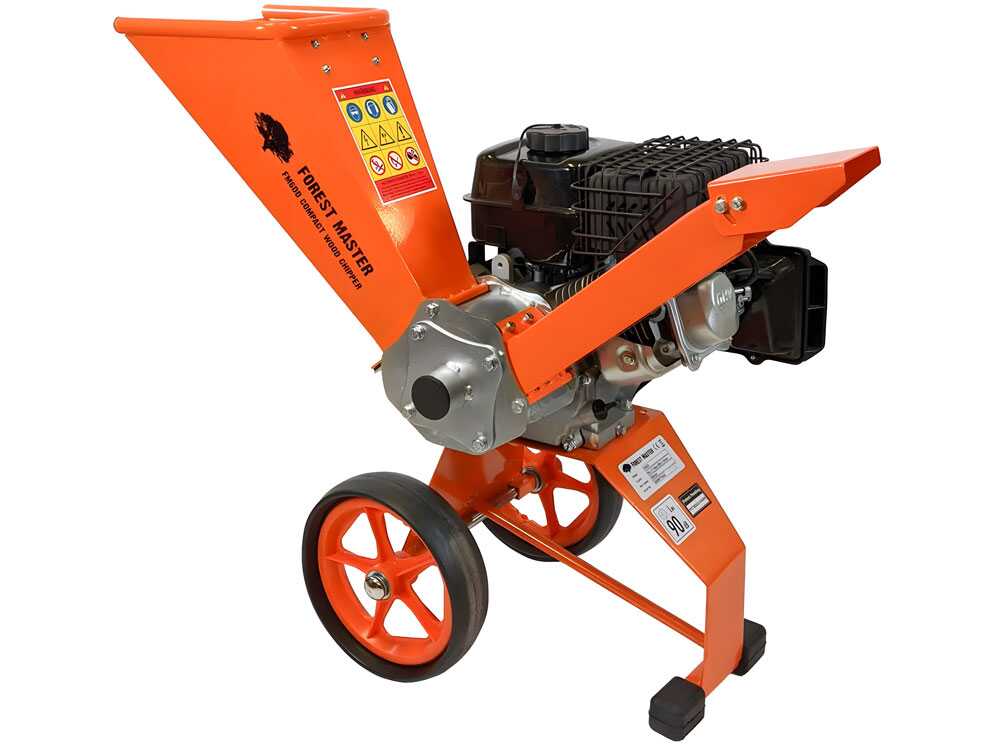 Forest Master FM6DD - Benzin-Holzhäcksler - LCT 6-PS-Benzinmotor – Bild 2