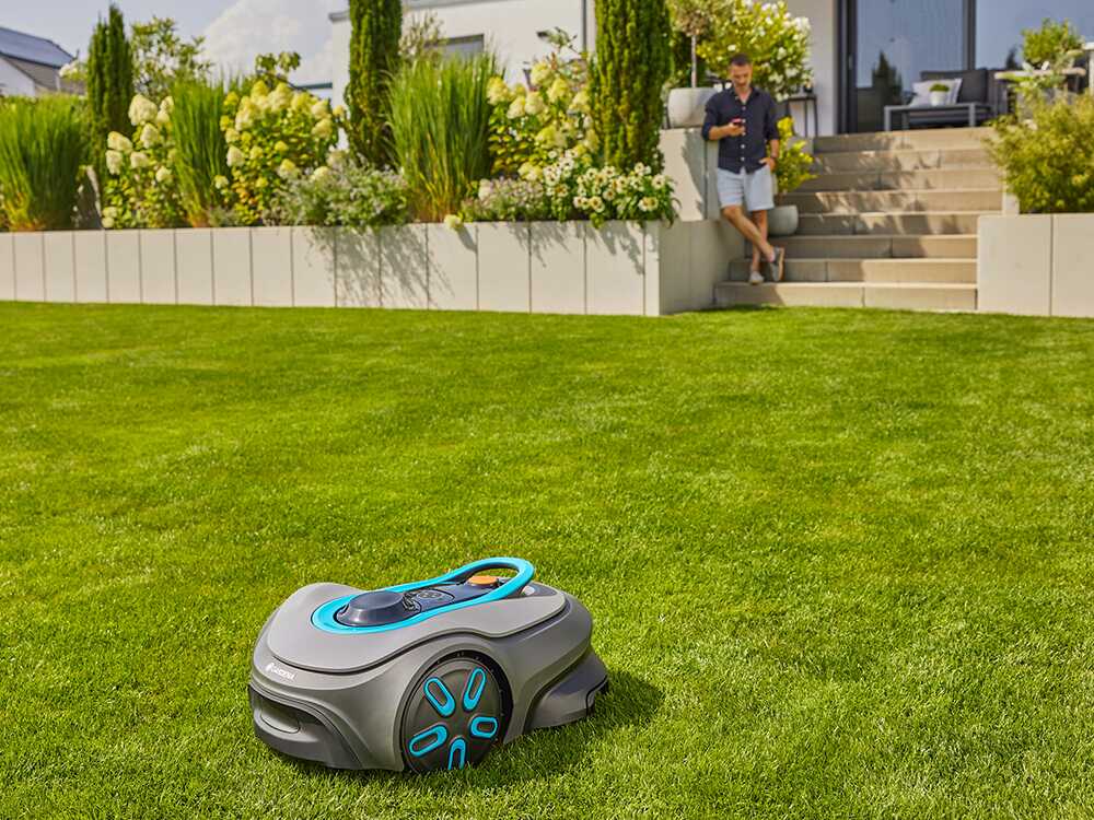 Gardena Smart SILENO free 600 - Mähroboter - Bedienung mit Gardena Smart App - ohne Perimeter – Bild 2