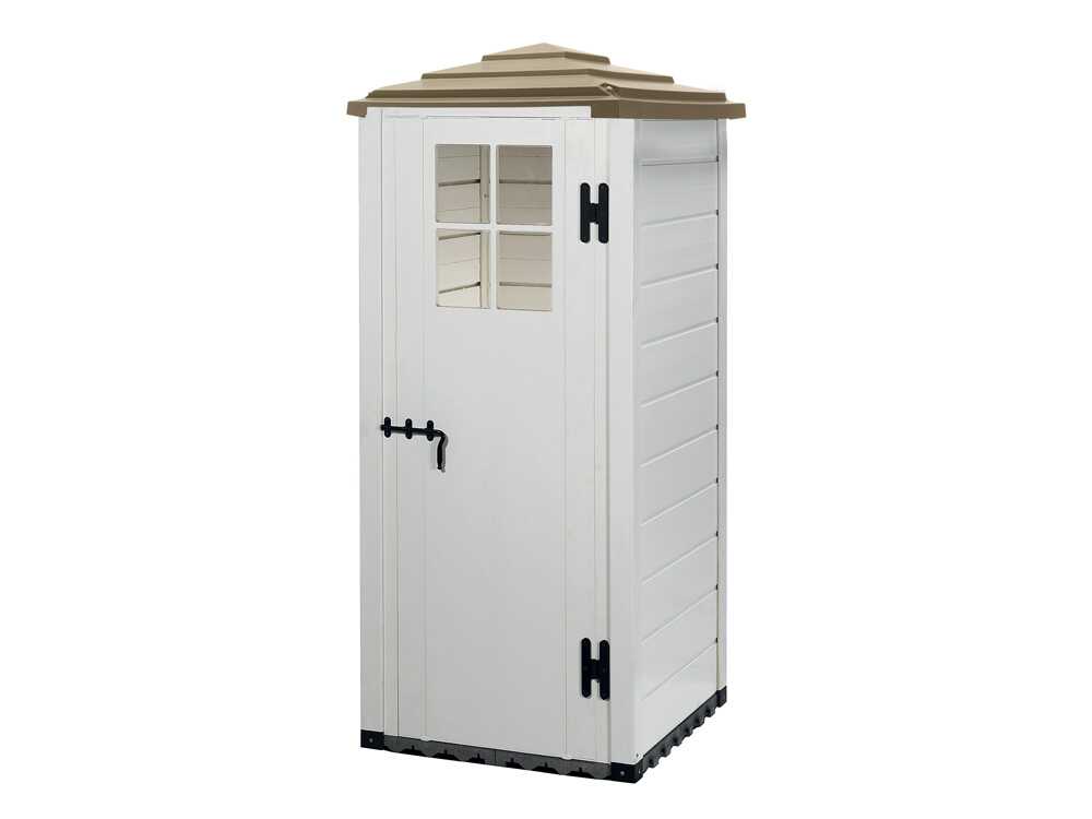 Garofalo Tuscany Evo 80 Pagoda - Geräteschuppen - Mit Fenster - 82.5x82.5x198 cm – Bild 2