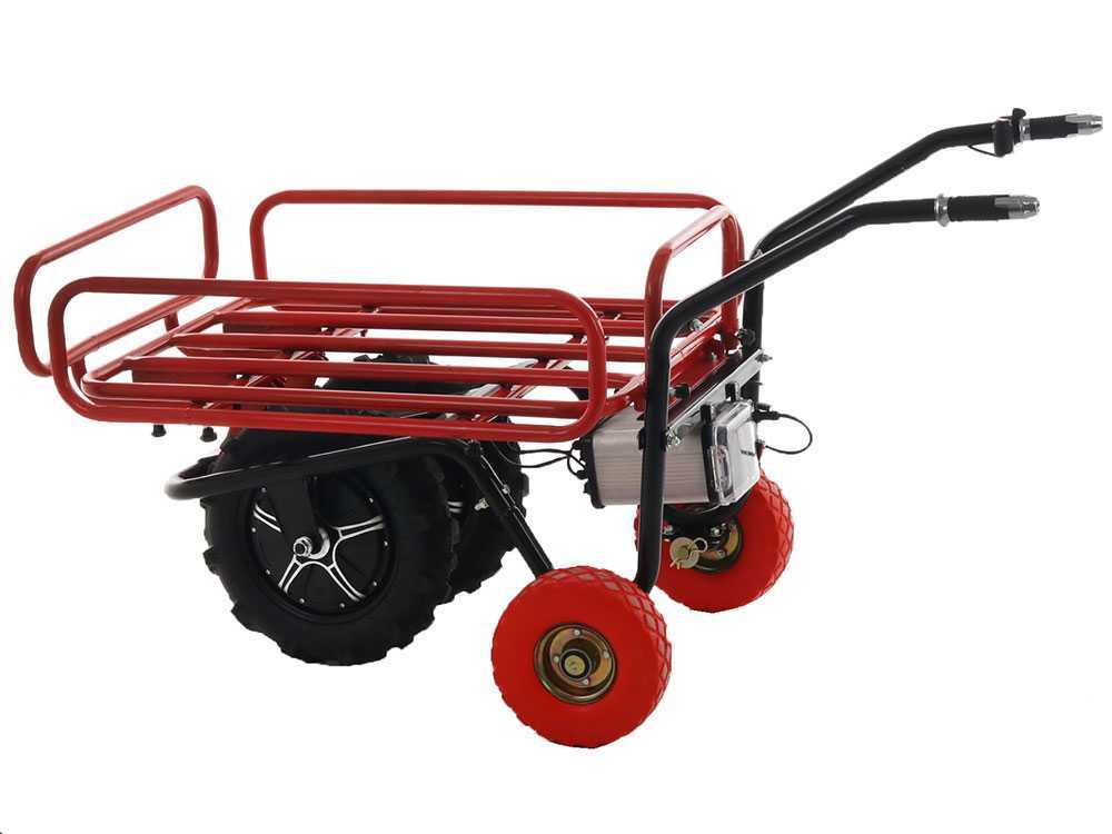 GeoTech CAR 300T - Akku-Schubkarre -T - 40V und 6 Ah Akku – Bild 2