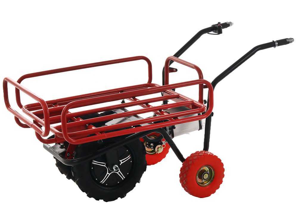 GeoTech CAR 300T - Akku-Schubkarre -T - 40V und 6 Ah Akku – Bild 4