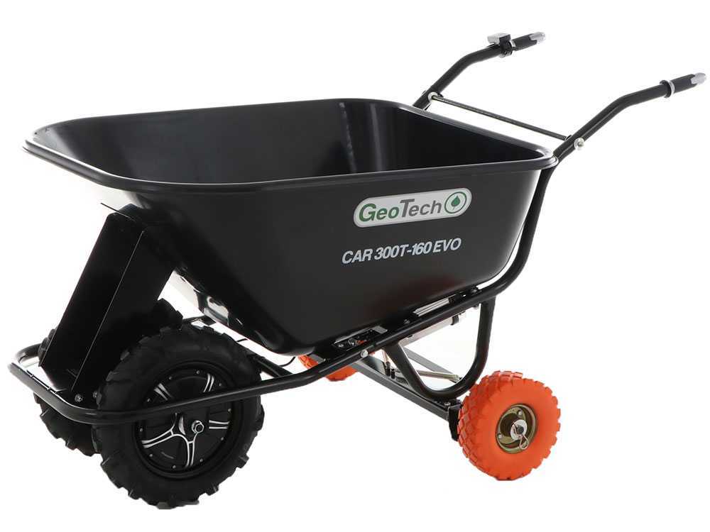 GeoTech CAR 300T - Elektrische Schubkarre -160 EVO - Akku 40V e 6 Ah – Bild 2