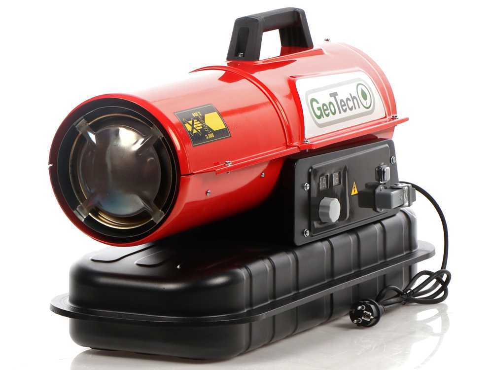 GeoTech DH 2000 - Diesel Heizgerät - direkte Heizung – Bild 2