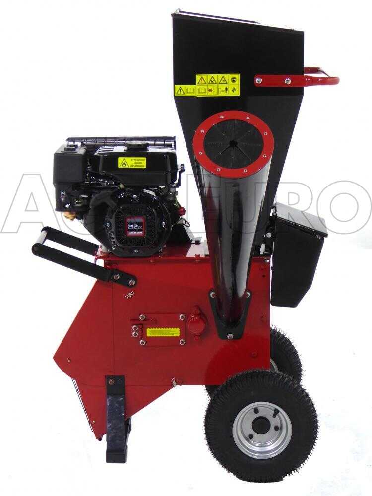 GeoTech GS70 - Gartenhäcksler mit Loncin Benzinmotor 7 PS – Bild 2