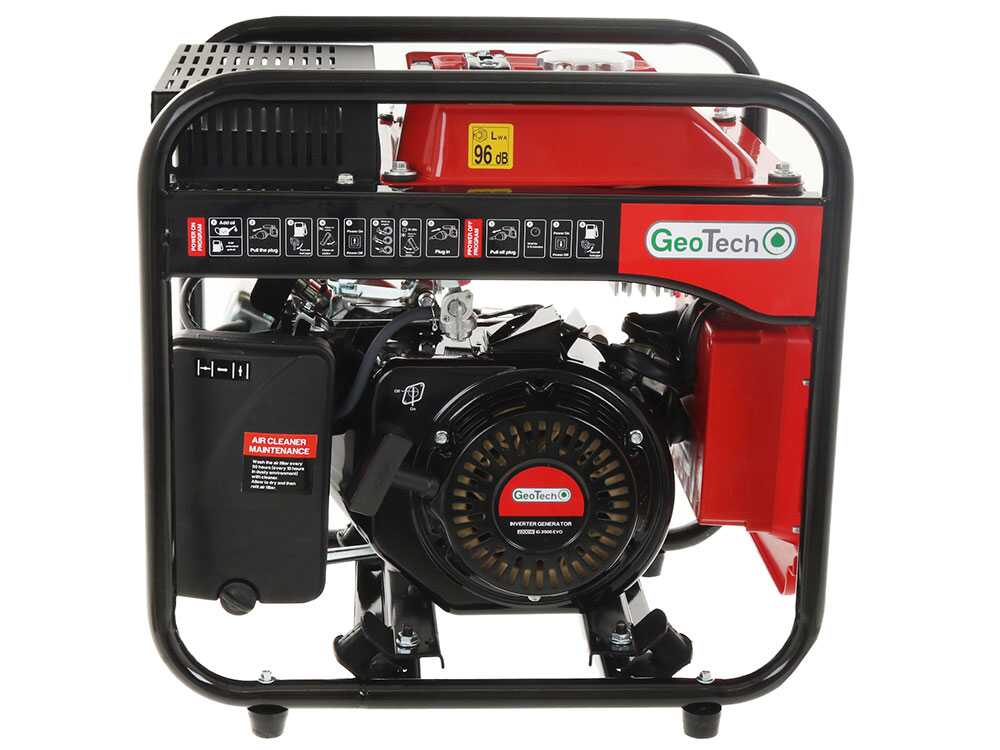 Geotech iG 2500 EVO - Benzin Inverter-Stromerzeuger 2.5 kW - Dauerleistung 2.2 kW - 230V – Bild 2