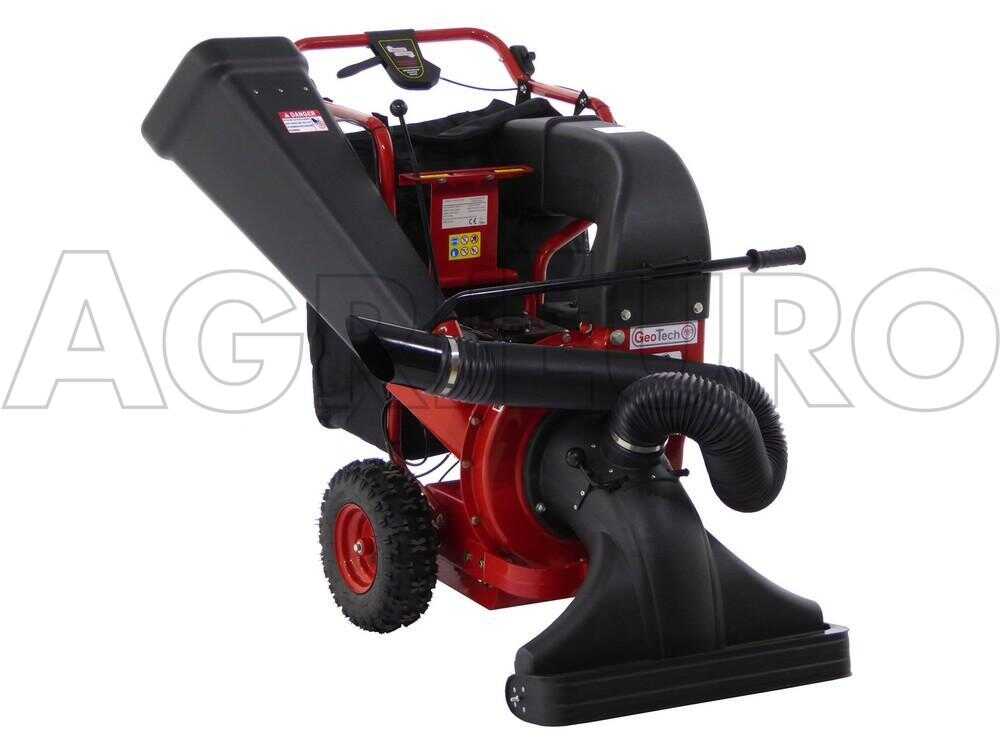 GeoTech LV650 SPBS Deluxe - Laubsauger mit Häcksler - Radantrieb und Gänge - B&S Vanguard – Bild 3