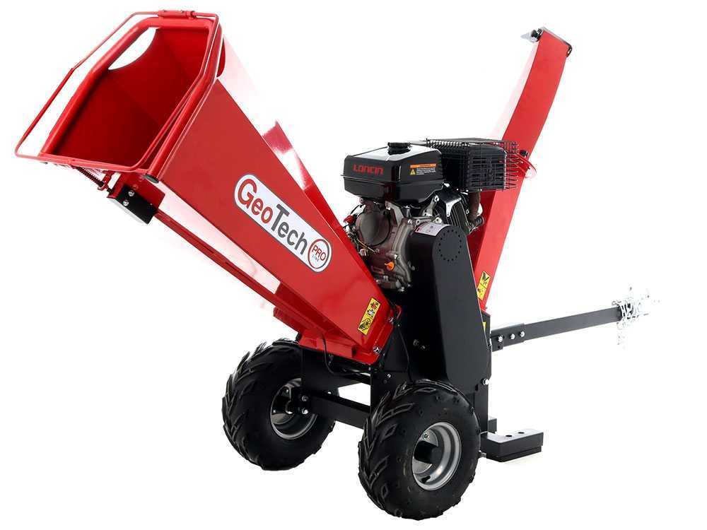 GeoTech PCS 150L - Profi Häcksler Schredder - Benzinmotor 15 PS – Bild 3