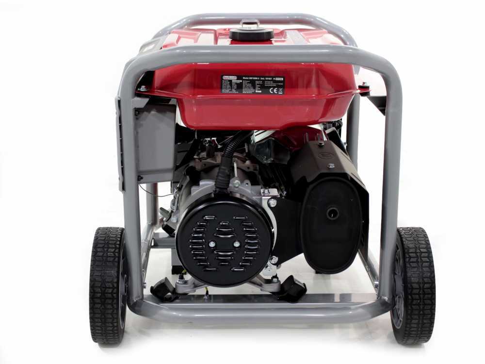 GeoTech-Pro GGP 6500-3 – Stromerzeuger mit Rädern und AVR 5,5 kW – Dauerleistung 5 kW dreiphasig – Bild 4