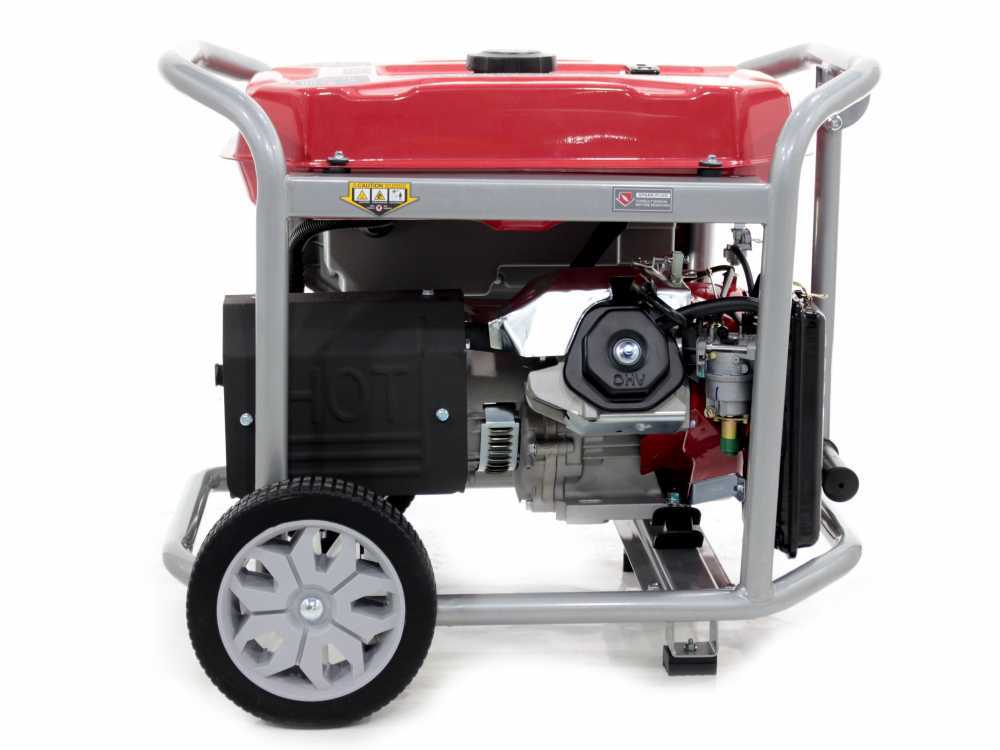 GeoTech Pro GGP 8000 - Benzin Stromerzeuger 230V - mir AVR - 6.5 kW - Dauerleistung 6 Kw – Bild 2