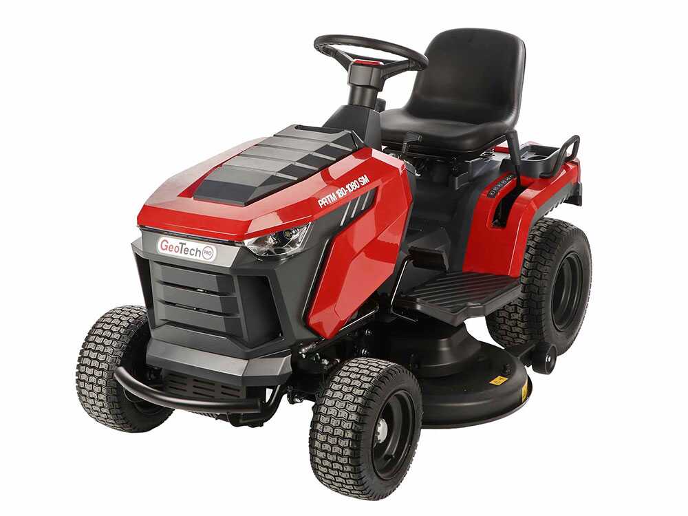 GeoTech-Pro PRTM 180-1080 SM - Rasentraktor - Mechanische Gangschaltung - Seitenauswurf und Mulchfunktion – Bild 2