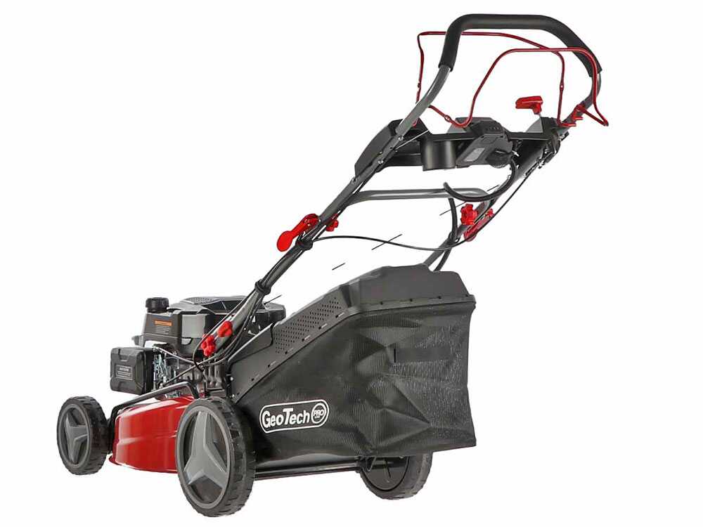 GeoTech PRO S51-200 BMSGW ES - Rasenmäher mit Radantrieb 4 in 1 - Elektrostarter – Bild 3