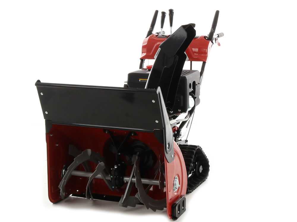 GeoTech-Pro STP1587 TEL - Benzin-Schneefräse - Raupenantrieb - Loncin LC190FDS – Bild 2