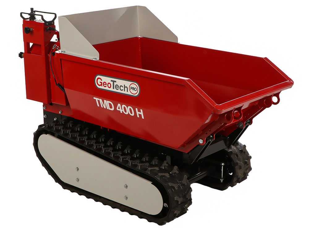 GeoTech-Pro TMD 400 H - Akku Mini Raupendumper 48V 15Ah - hydraulisches Kippen – Bild 2