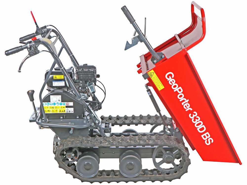 GeoTech Raupendumper GeoPorter 330D BS, Dumper Mulde - 300 kg – Bild 2