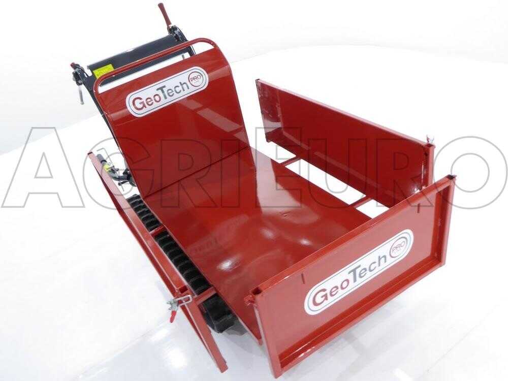 GeoTech Raupendumper GeoPorter 530E Hydro, ausziehbaren Seitenwände